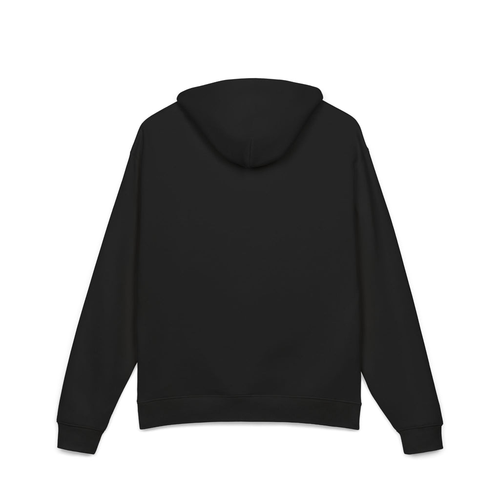 Kalm Relaxed Hoodie — Minimal Black Pullover