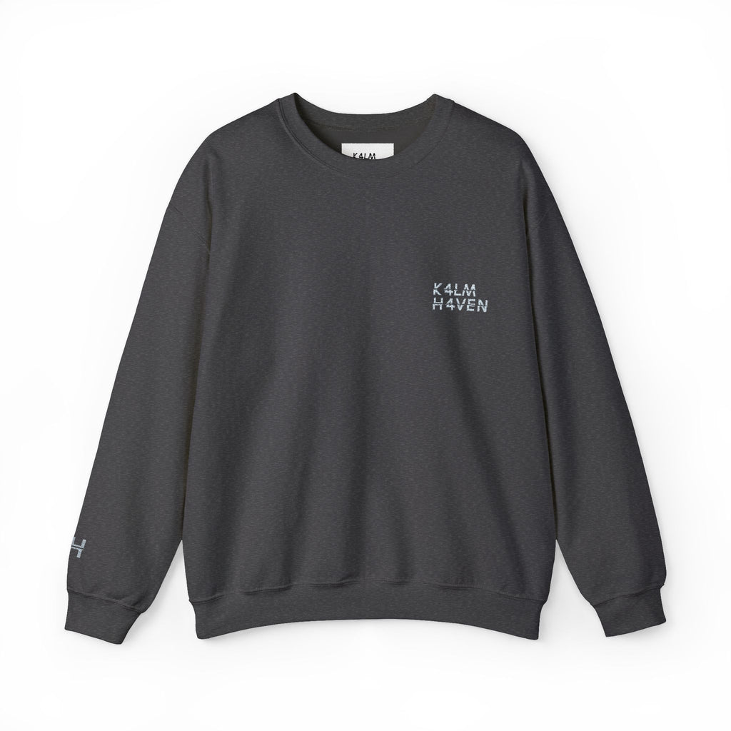Kalm Haven Minimalist Dark Crewneck Sweatshirts